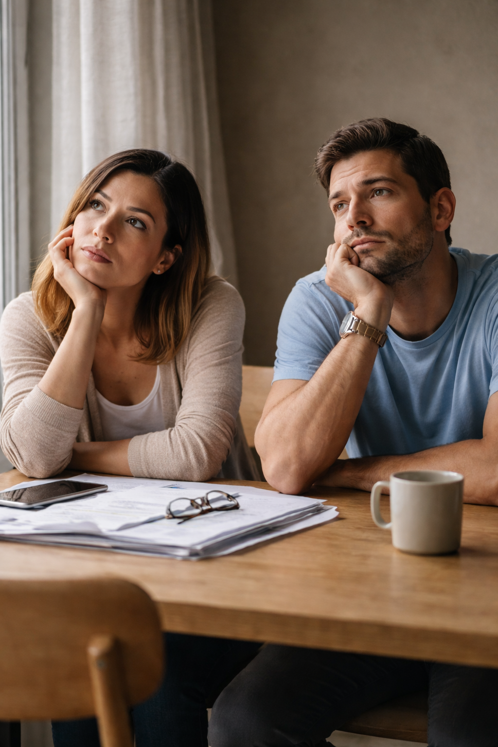 מעצבת עובדת באתר בנייה
